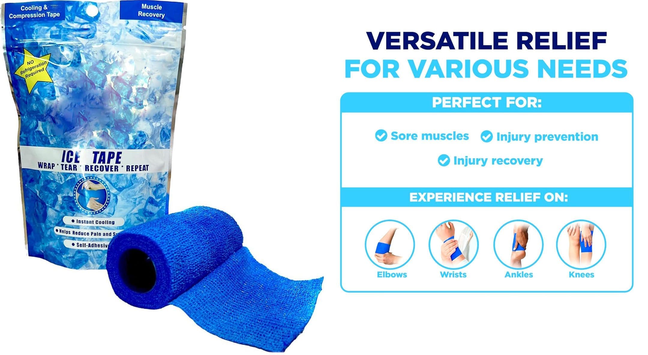 Learn How Ice Tape Can Reduce Musculoskeletal Injury Swelling 