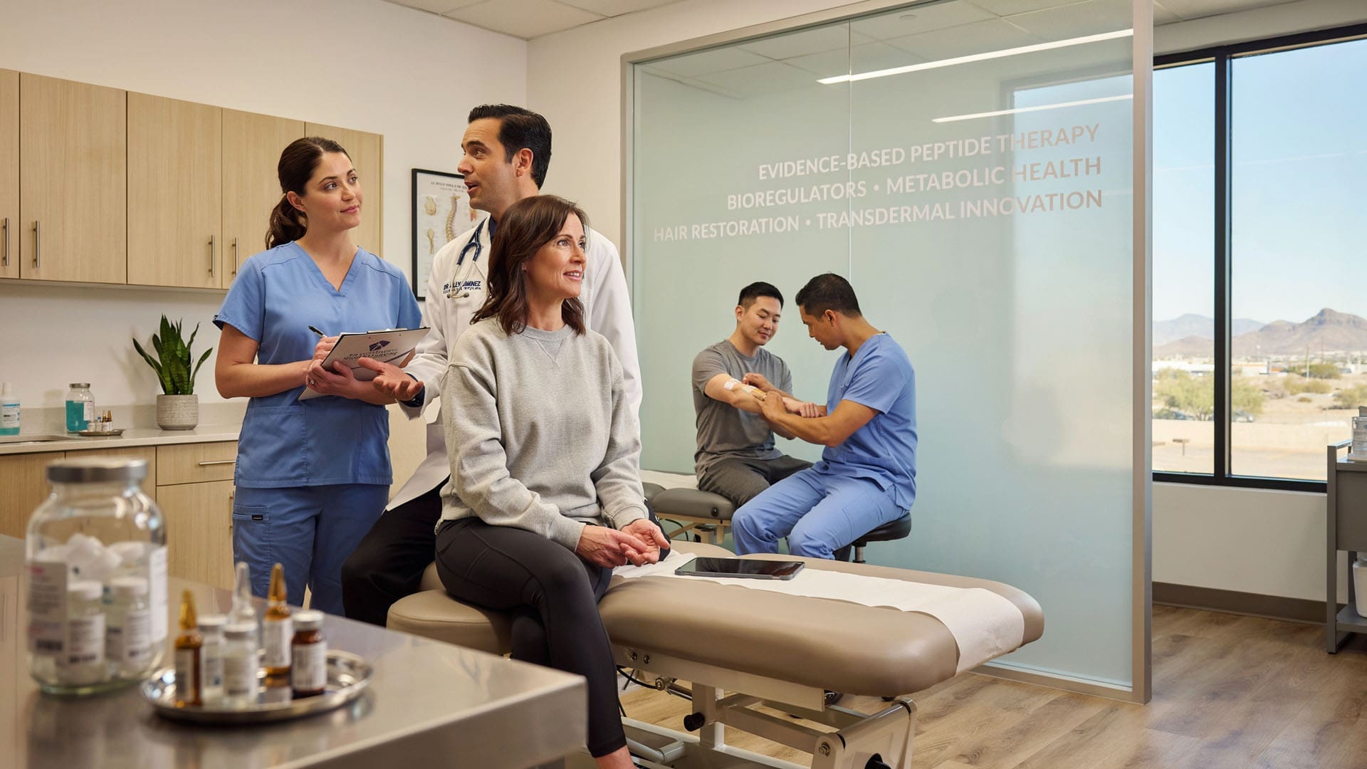 Integrative Peptides for Hair Restoration and Health